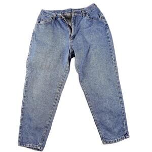 Vintage Leē Jeans Womens‎ 18 Pet Blue Mom Jeans High Waisted 90s